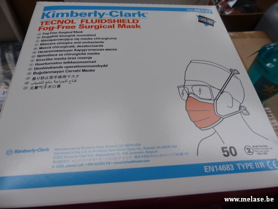 Mondmaskers "Kimberley-Clark"