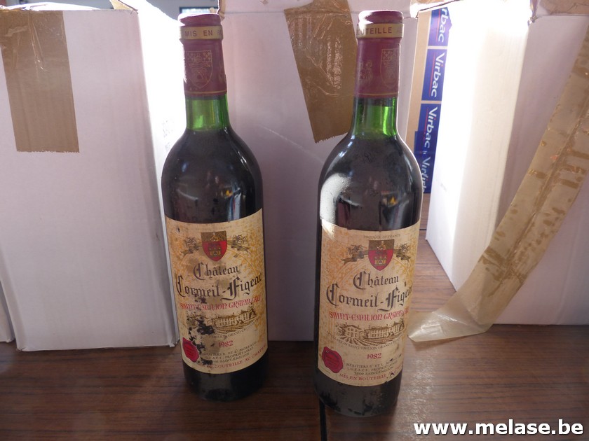Rode wijn "Chateau Cormeil-Figean"