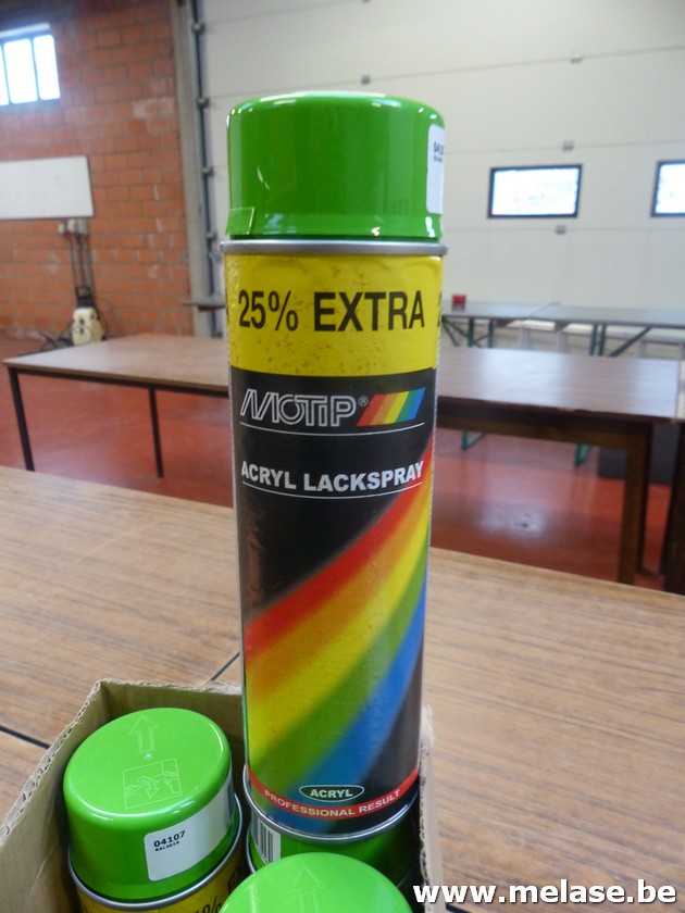 Acryl lackspray "Motip - groen"