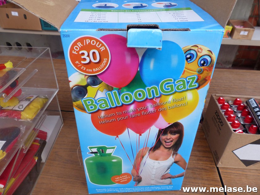 Ballongas "Helium??"