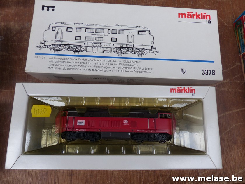 Diesellocomotief "Märklin - 3378"