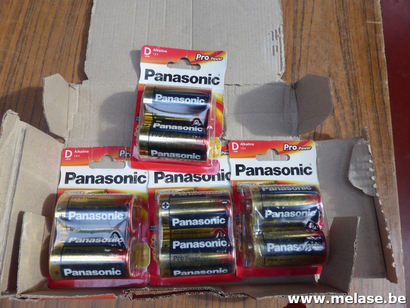 Batterijen "Panasonic"