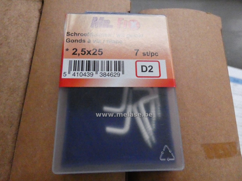 Schroefogen "Mr-Fix - 2,5x25"