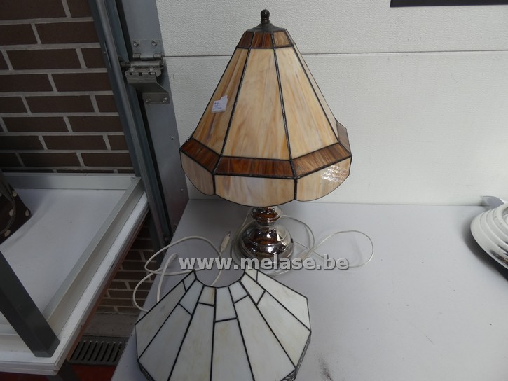 Tafel en wandlamp "Tiffany"