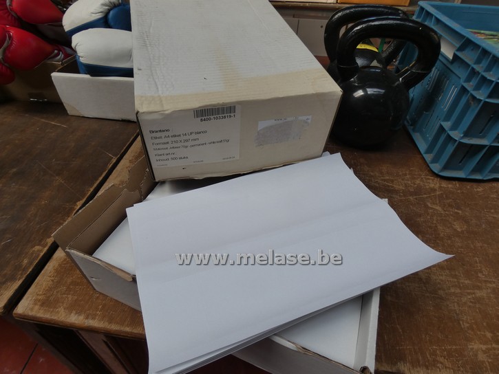 Etiketten "A4 - 210x297mm"