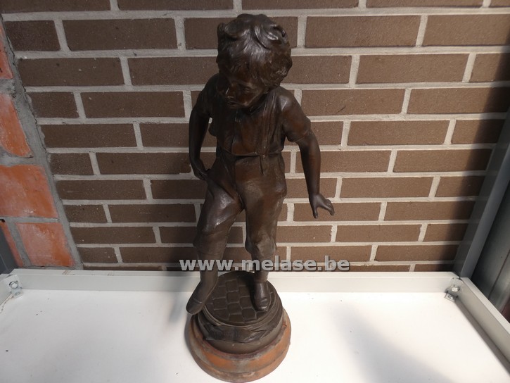 Beeld "Jongen in Zamak"