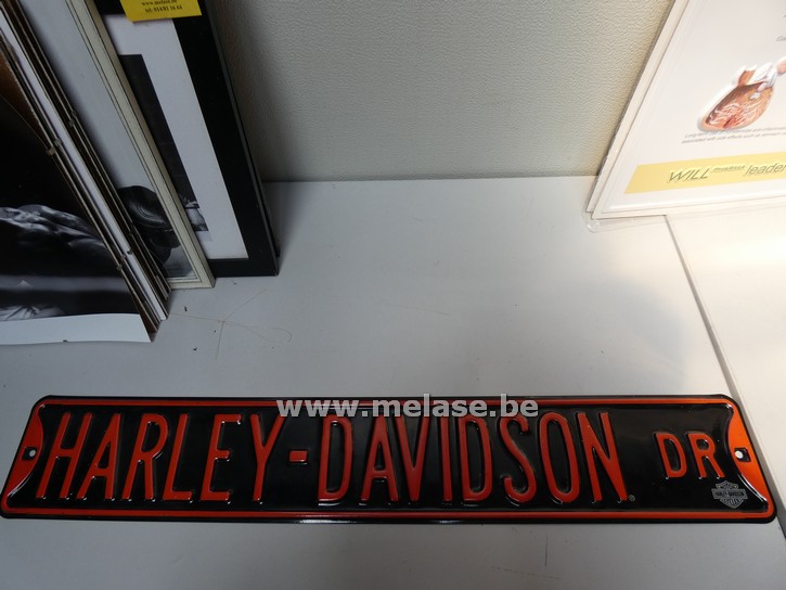 Nr plaat "Harley-Davidson"