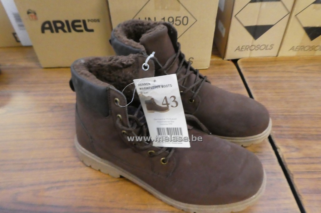 Herenbottines "bruin - daim"