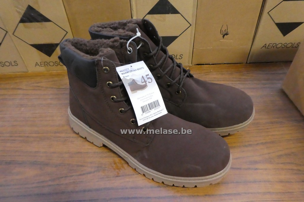 Herenbottines "bruin - daim"