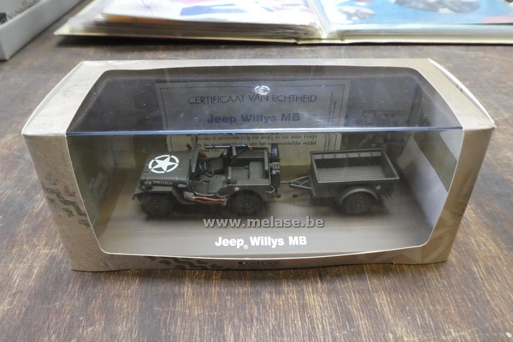 Miniatuurauto "Jeep Willys MB"