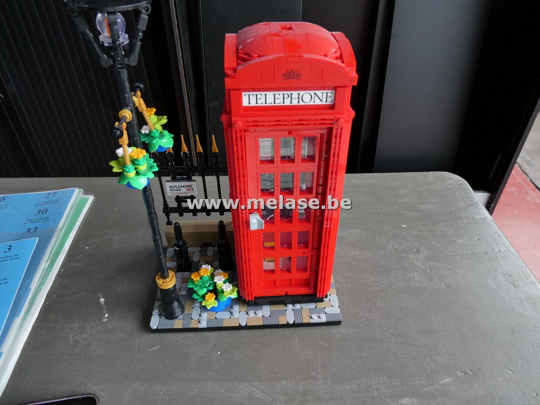 LEGO ideas "Londense telefooncel"