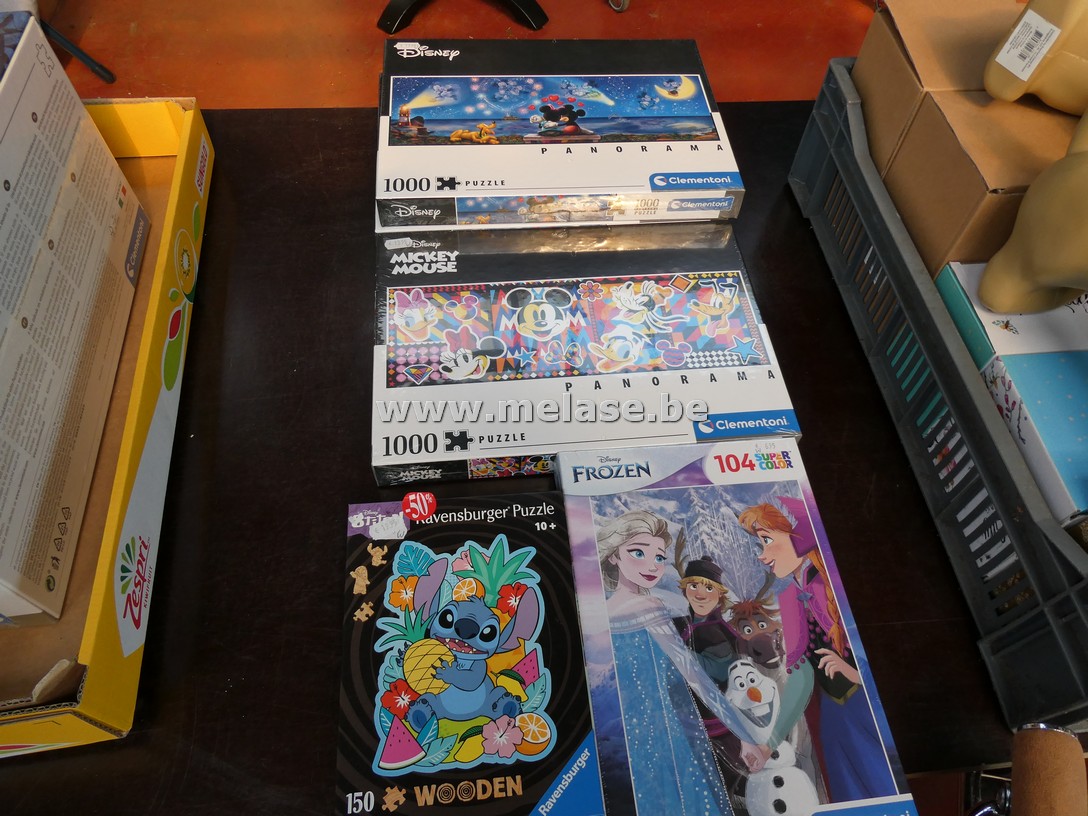 Puzzels "Mickey - Frozen  - Stitch"