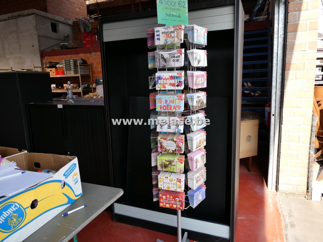 Wenskaartencarrousel "met kleine wenskaarten"