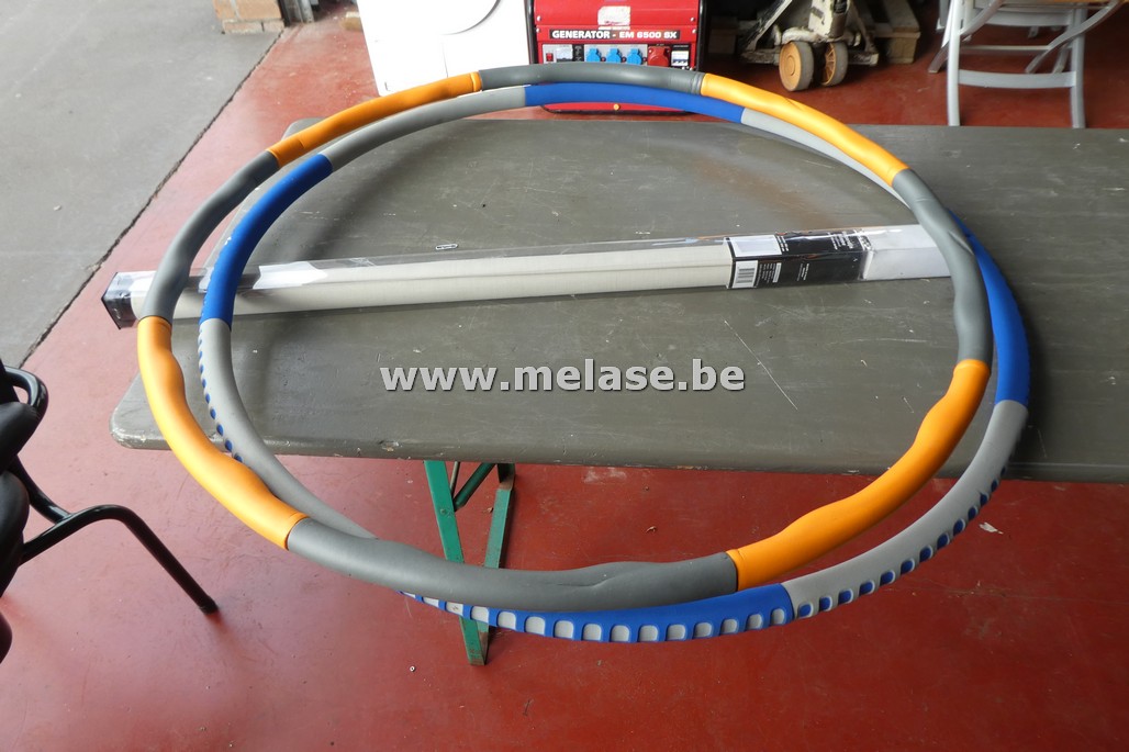 Verduisterend rolgordijn + 2 hoepels