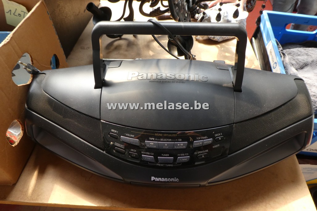 Draagbare radio-CD "Panasonic"