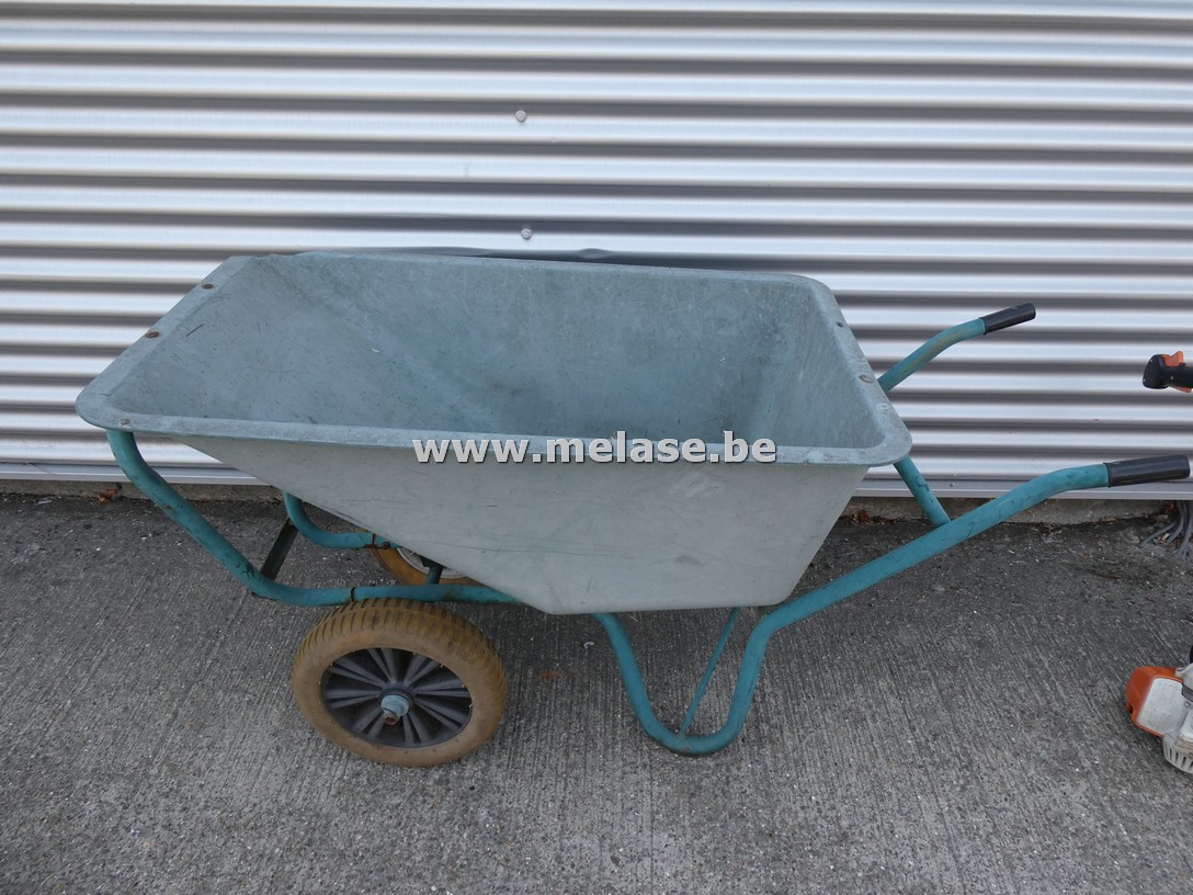 Kruiwagen "dubbel wiel"