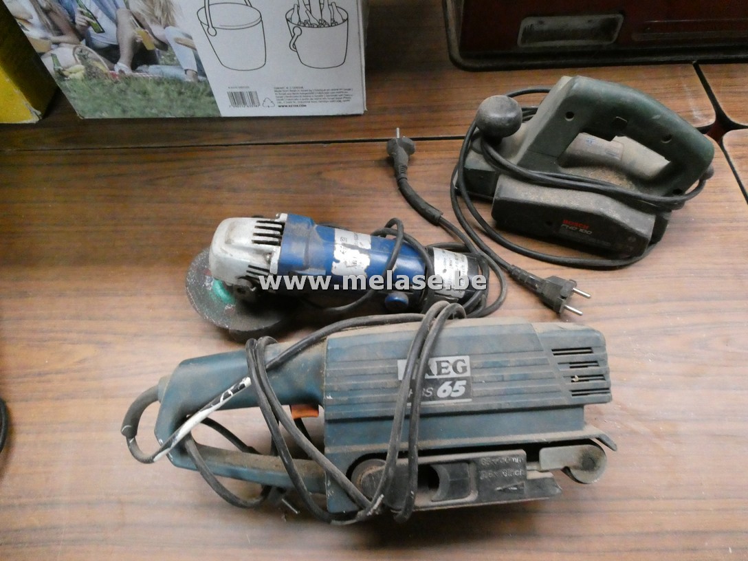 Schaaf/schuurmachines "Bosch - AEG"