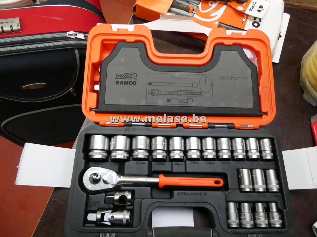 Dopsleutelset "Bahco"