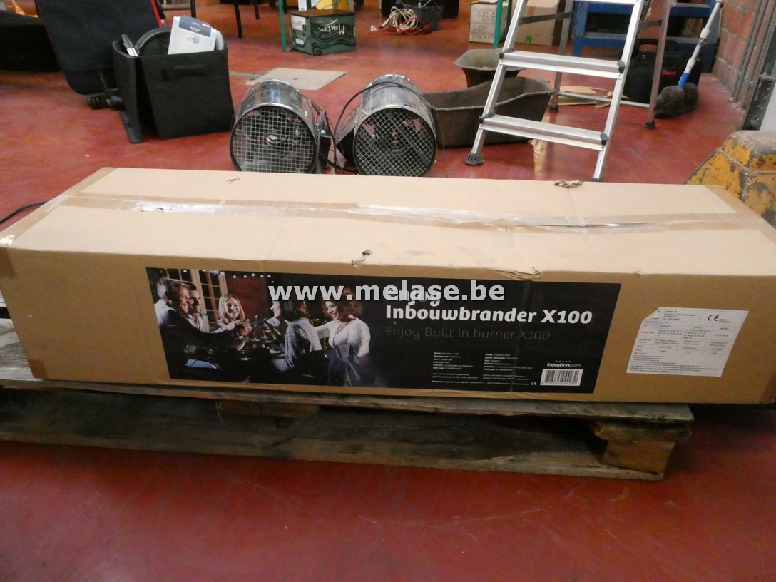 Inbouwbrander "X100"