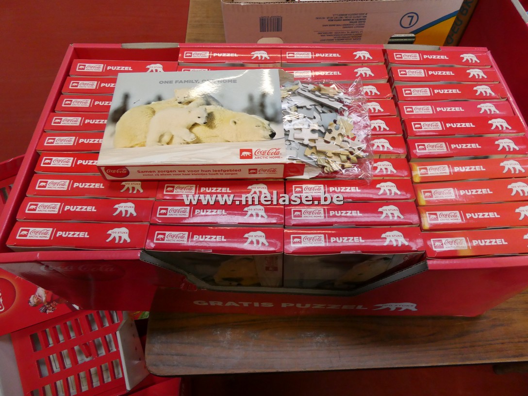 Coca-cola varia "Puzzels ijsberen"