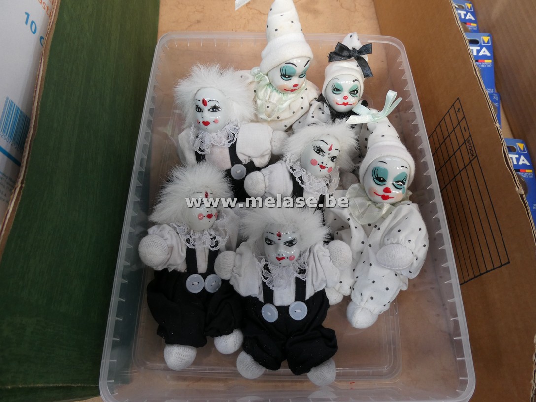 Poppetjes "Pierrot"