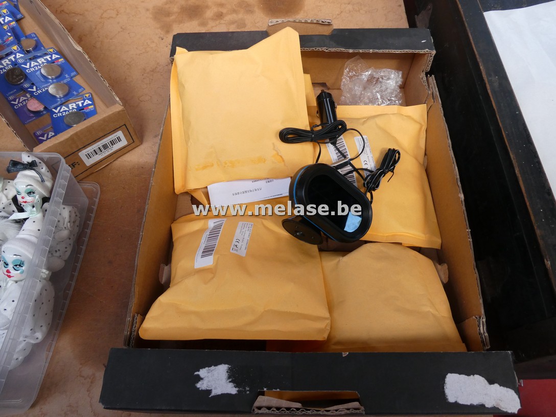 Weerstation voor auto