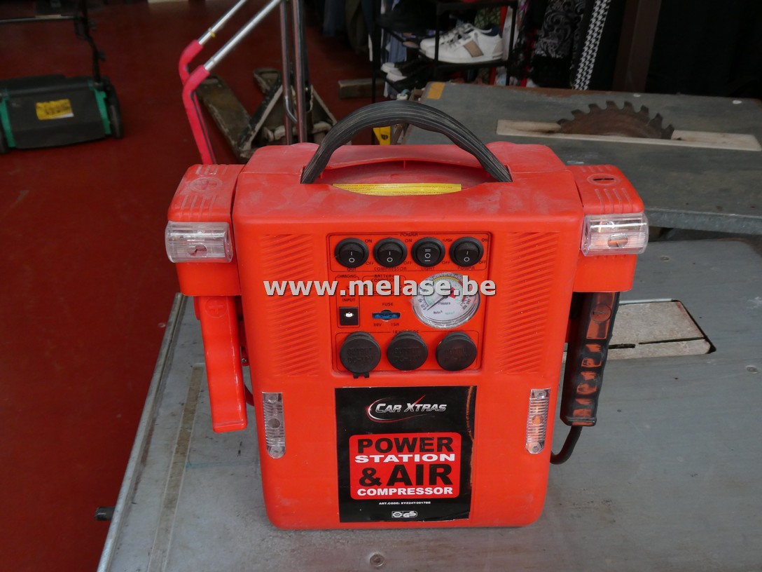 Startbooster en compressor "CarXtras"