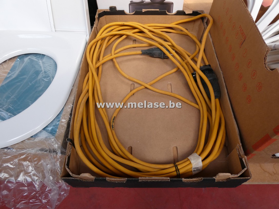 Verlengkabel "zwaar - geel"