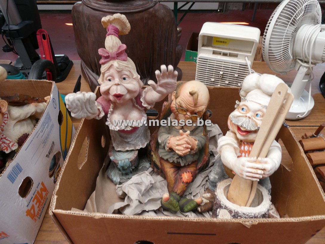 Beelden uit de "Efteling Laven collectie"