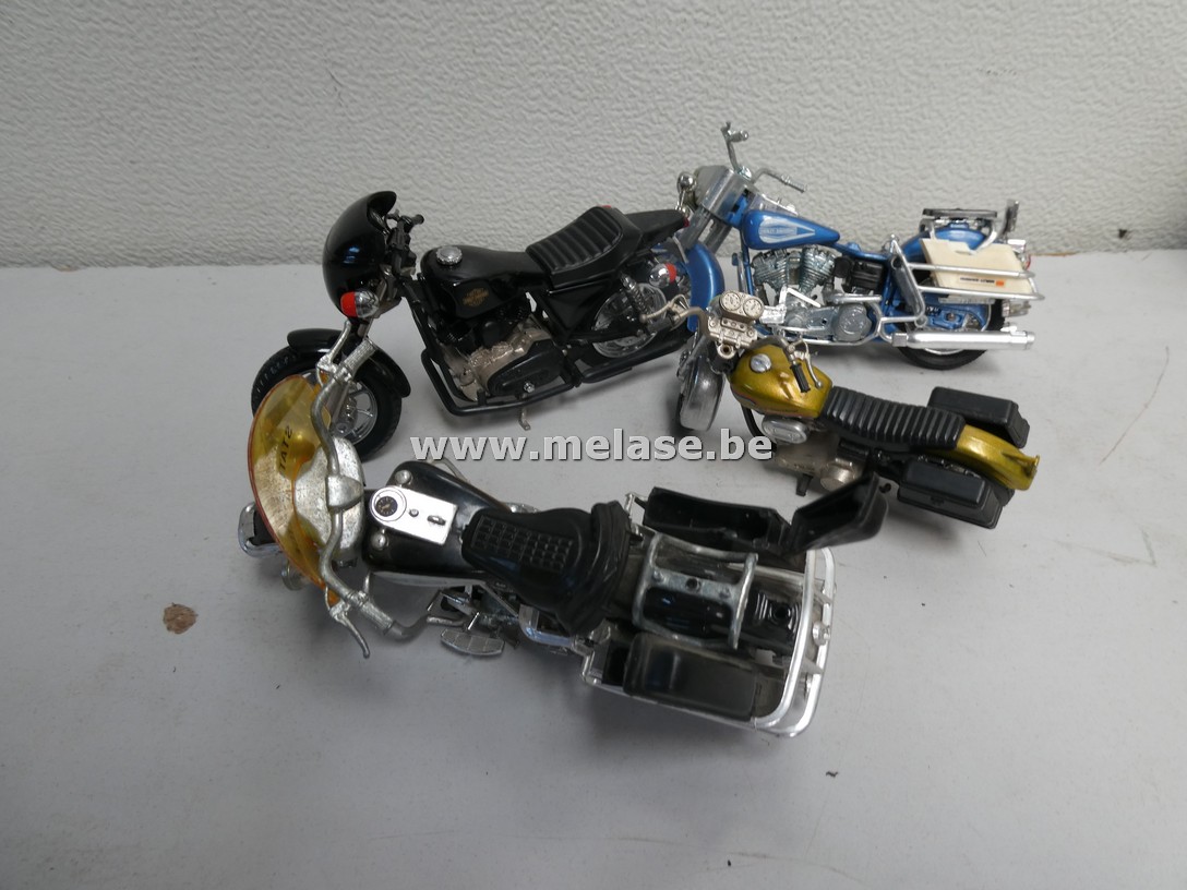 Miniatuurmotoren "Harley Davidson"