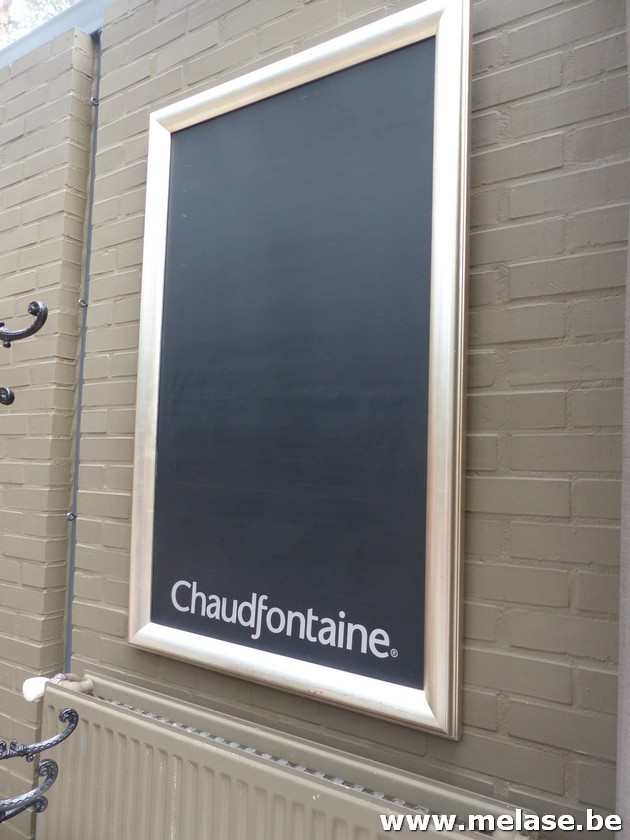 Krijtborden "Chaudfontaine"