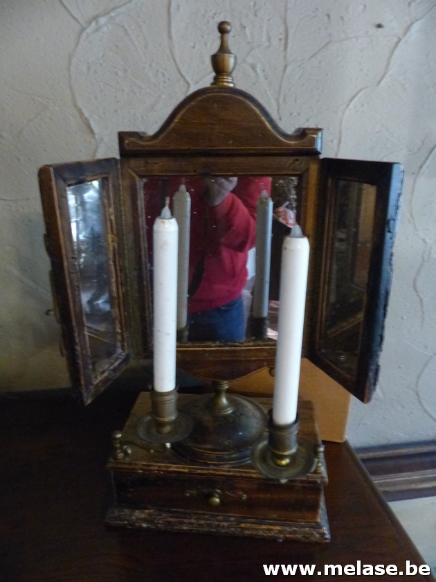 Antieke decoratie met kaarsen