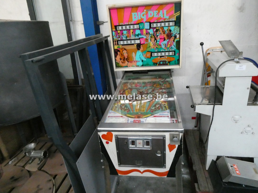 Flipperkast "Big deal"