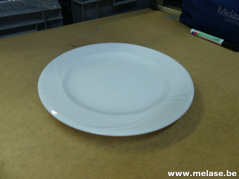 Platte borden "draai motiefje - 25 cm"