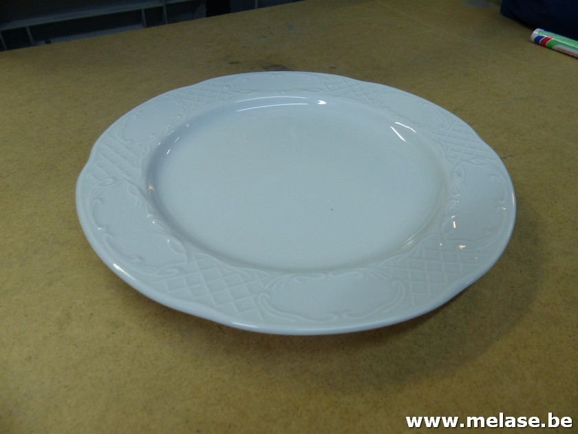 Platte borden "klassiek - 25 cm"