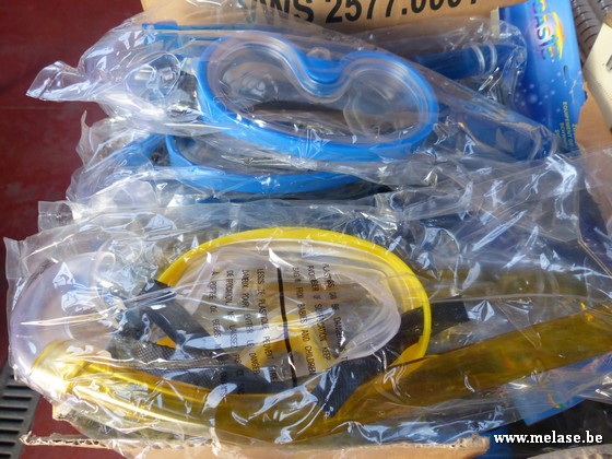 Zwembril met snorkel