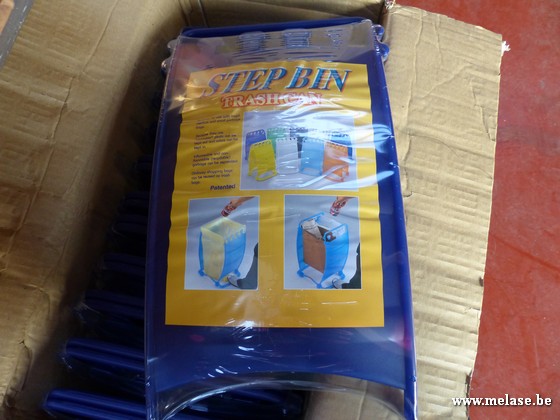 Vuilzakhouders "Step Bin"