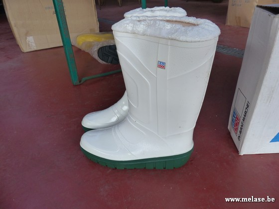 Rubber laarzen "wit"