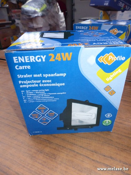 Straler met spaarlamp "Profile"