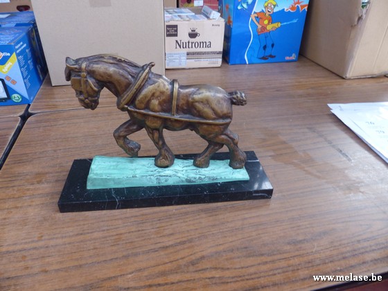 Paard "in brons"