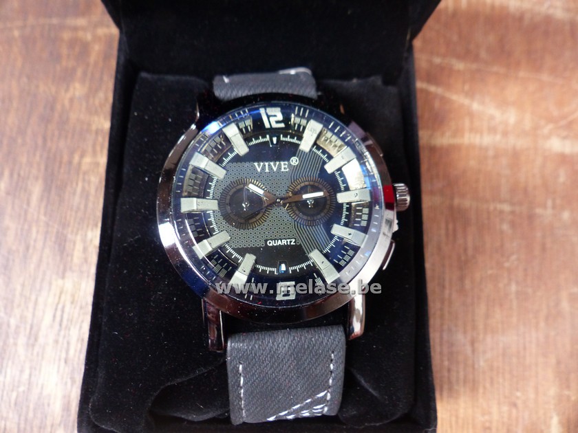 Herenhorloge "grijs"
