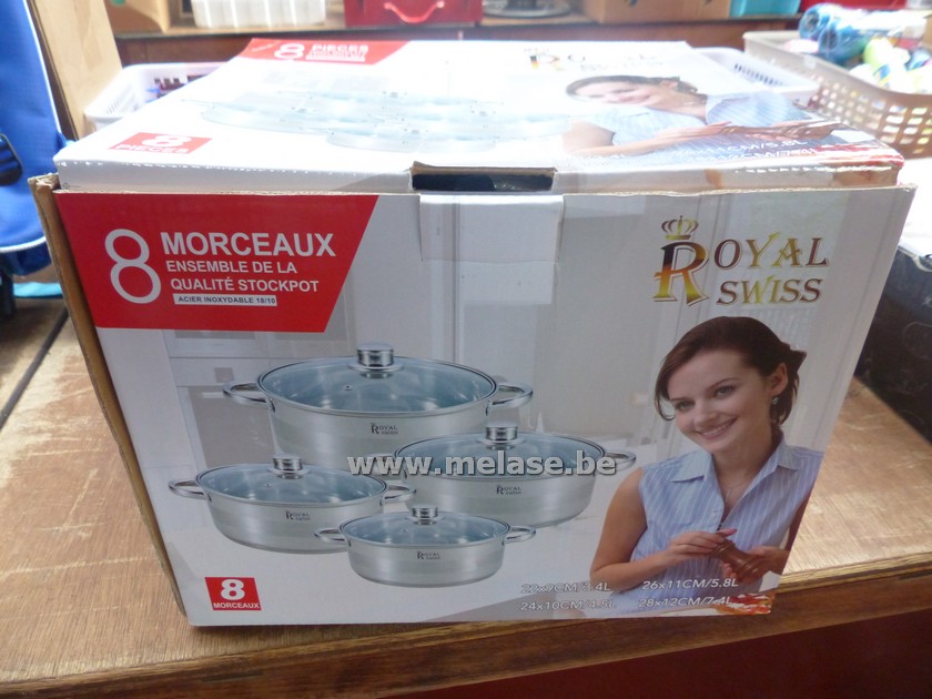 Kookpottenset "Royal Swiss"
