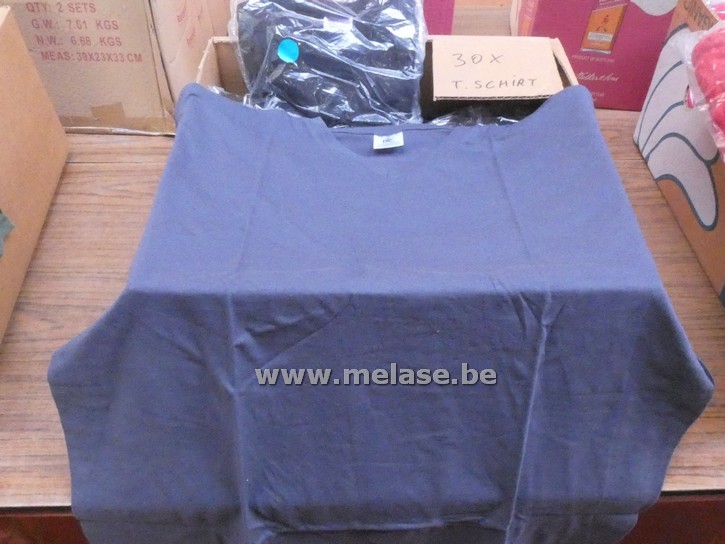 T-shirts "blauw/rood"