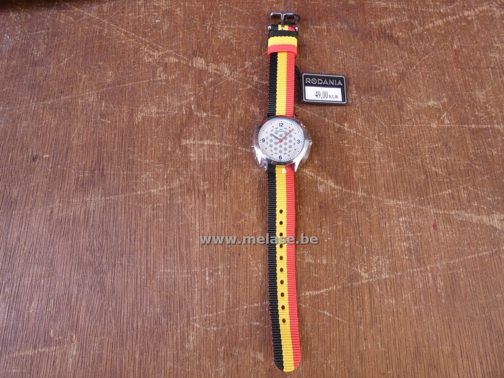 Horloge "Rodania - Belgische driekleur"
