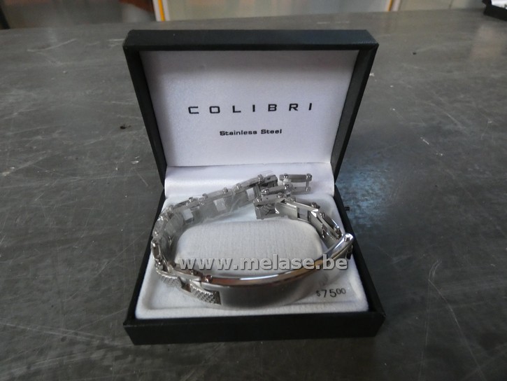 Armband "stainless Steel - Colibri of London"