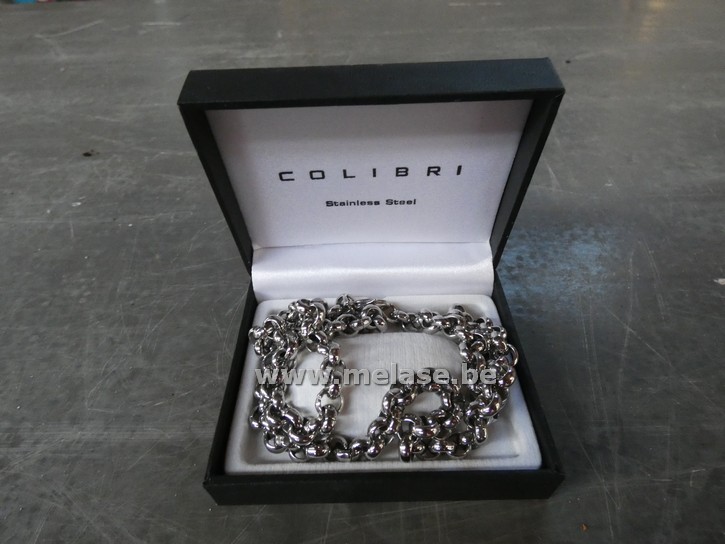 Halsketting "stainless Steel - Colibri of London"