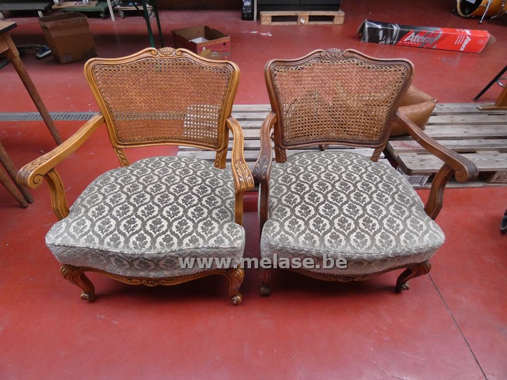 Oudtijdse fauteuils