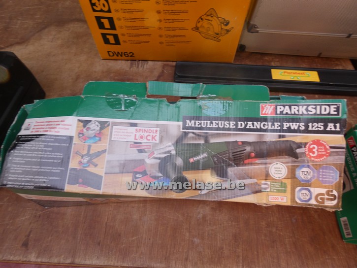 Haakse slijper "Parkside"