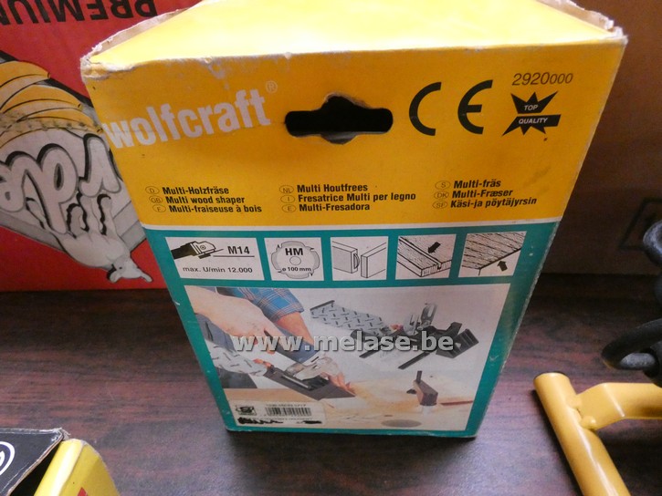Multi houtfrees "Wolfcraft"