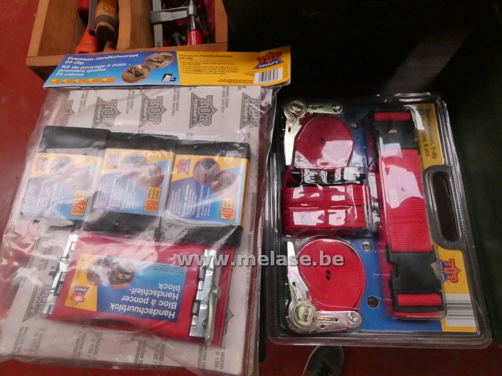 Handschuurset "Top Craft" 24 delig